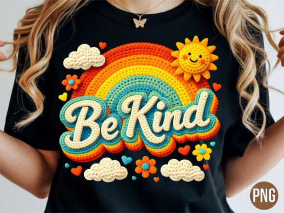 Choosing the Right Be Kind Retro Rainbow Motivational PNG for Professional Results