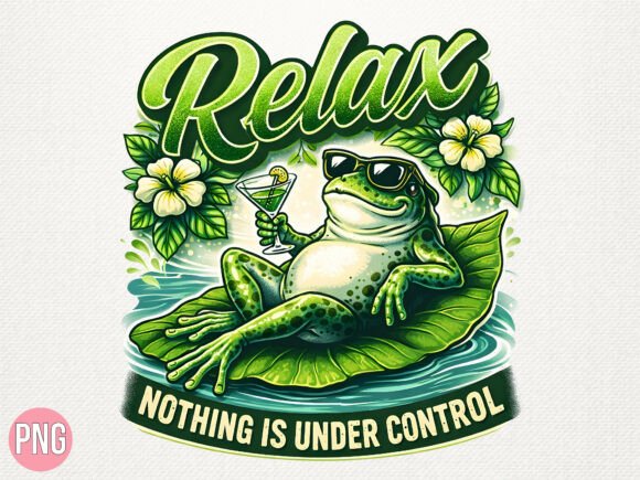 Evaluating the Relaxing Frog Nothing Under Control PNG for Modern Creative Workflows