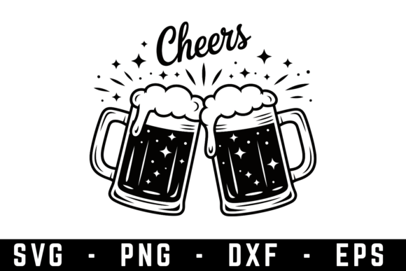 Integrating the Beer Glass Cheer SVG Cut File into Your Creative Workflow