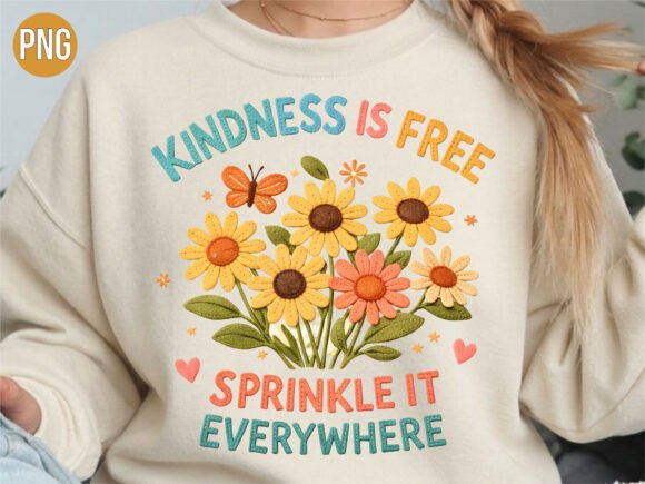 Integrating the Kindness is Free Floral Bouquet PNG into Modern Digital Design Workflows