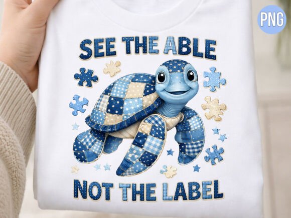 See the Able Autism Turtle PNG T-SHIRT: A Versatile Digital Asset for Creators and Advocates